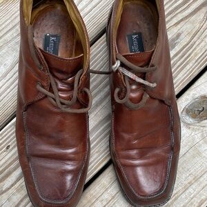 Kenneth Cole Men's Rich Brown Oxfords Boots
